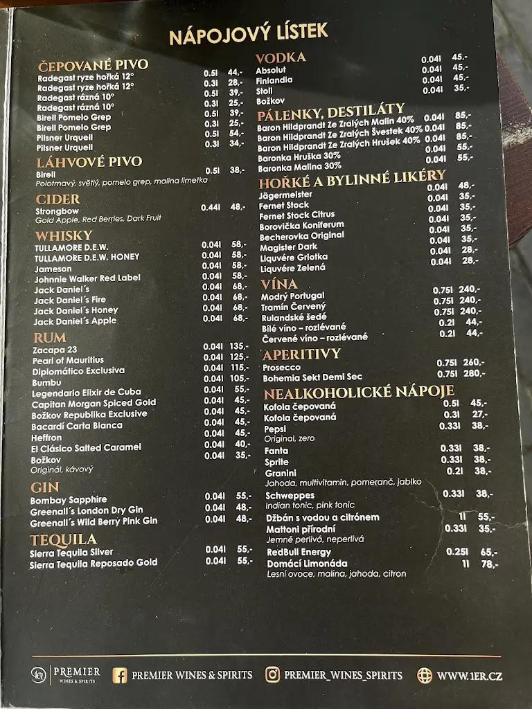 Menu_Pizza&Bar Palírna_Havířov_image_1
