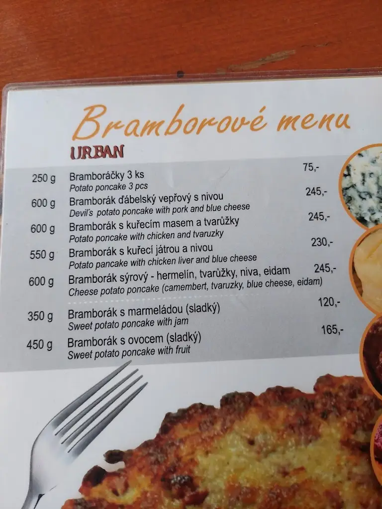 Menu_Restaurace a penzion Urban_Havířov_image_2