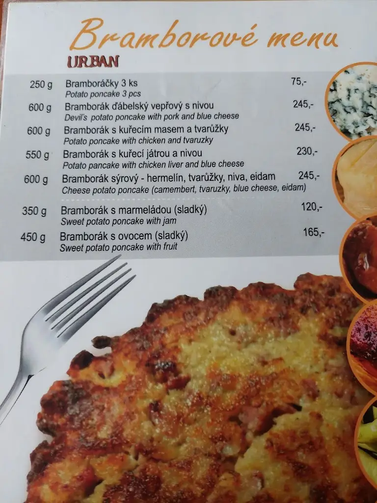 Menu_Restaurace a penzion Urban_Havířov_image_4