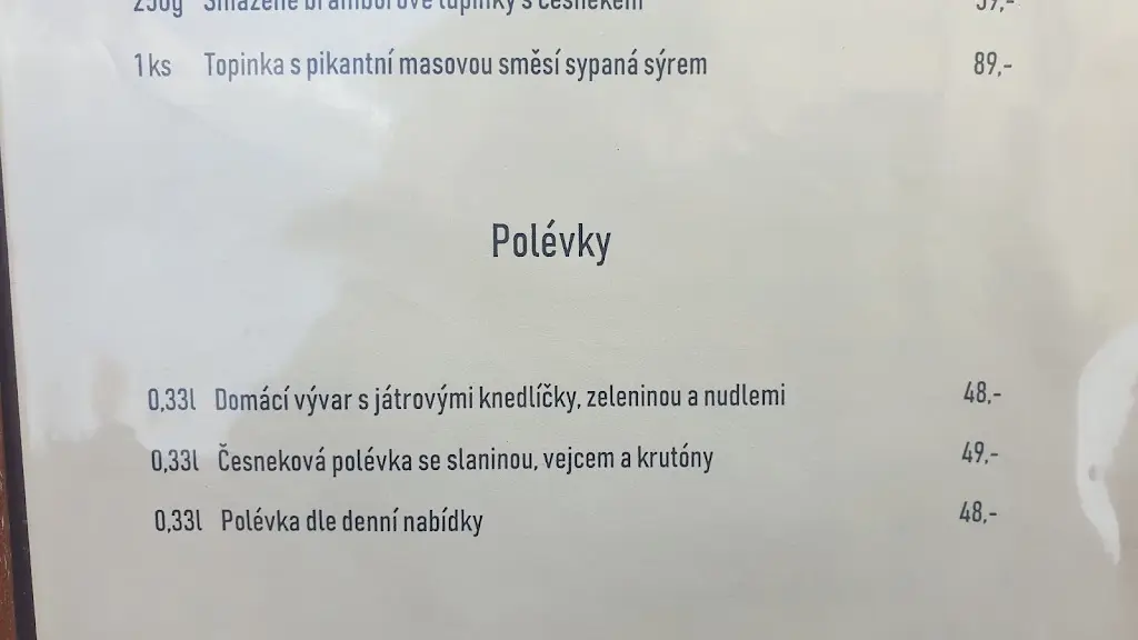 Menu_Hostinec u Svatého Jána_Horní Bludovice_image_4