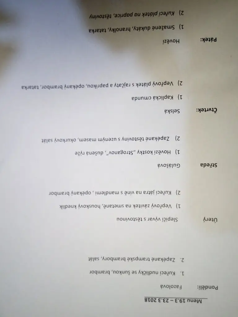 Menu_DĚLNICKÝ DŮM Horní Suchá - svatby, oslavy, plesy, večírky, školení, teambuilding, firemní, soukromé, kulturní akce_Horní Suchá_image_3