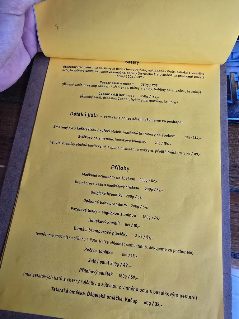 Menu_Areál Salaš_Hradec nad Moravici_immagine_1