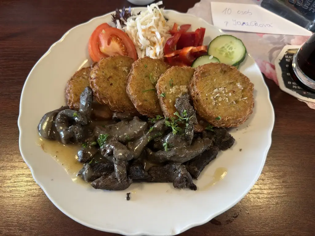 Hospoda U Richarda restaurant in Hukvaldy