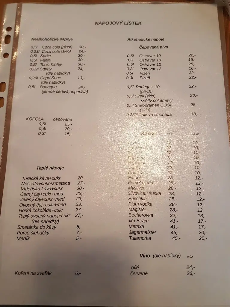 Menu_Hostinec U Matěje_Jistebník_image_4