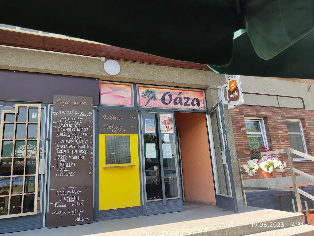 Kavárna Oáza ristorante a Jistebník