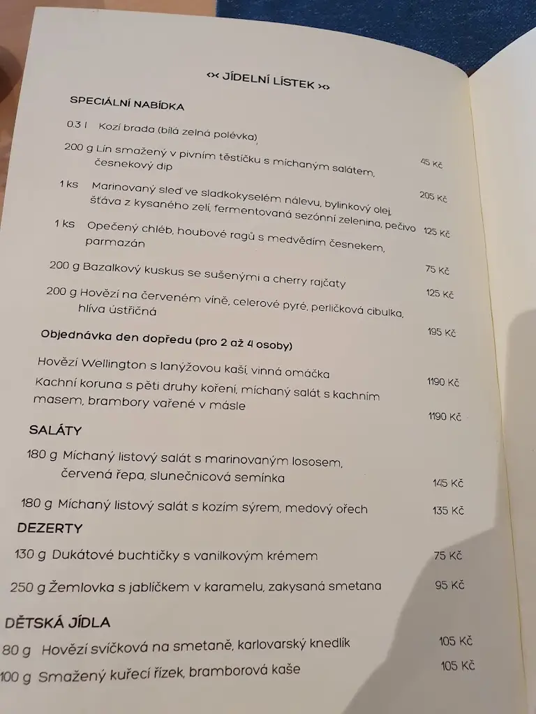 Menu_Přístav Kostkov_Jablunkov_image_1
