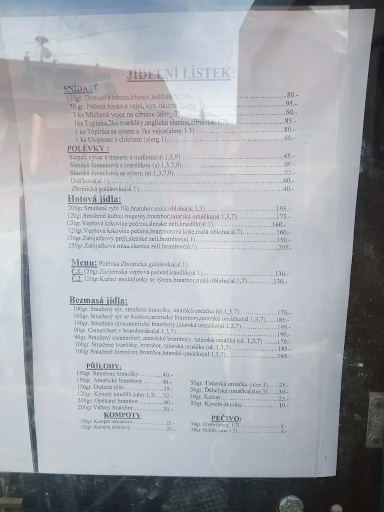 Menu_Restaurace Centrum_Jablunkov_image_1