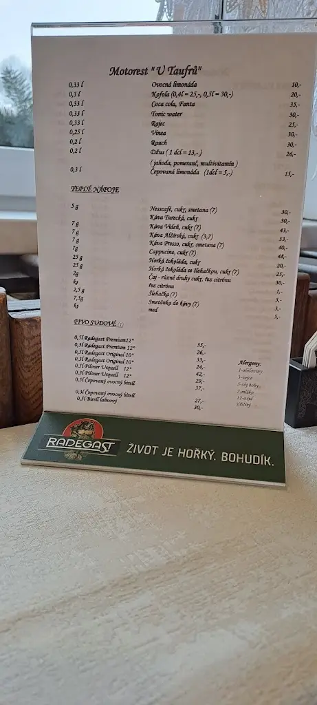 Menu_Motorest U Taufrů_Jablunkov_image_3