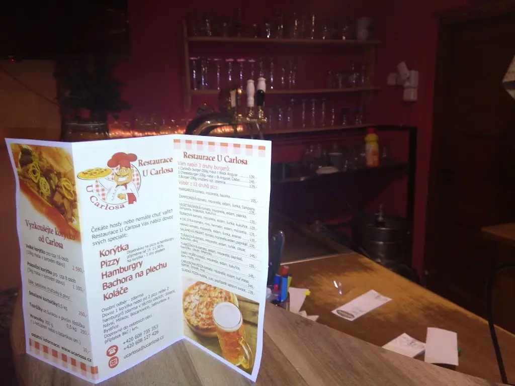 Menu_U Carlosa_Jablunkov_immagine_1