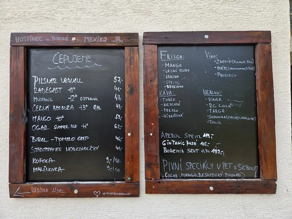 Menu_Hostinec u Buroně Mexiko_Klimkovice_image_1