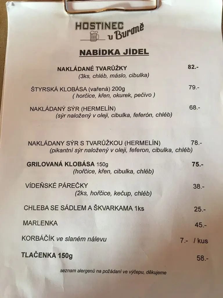 Menu_Hostinec u Buroně Mexiko_Klimkovice_image_3
