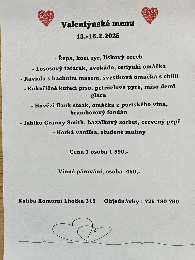 Menu_Restaurace a penzion Koliba_Komorní Lhotka_image_1