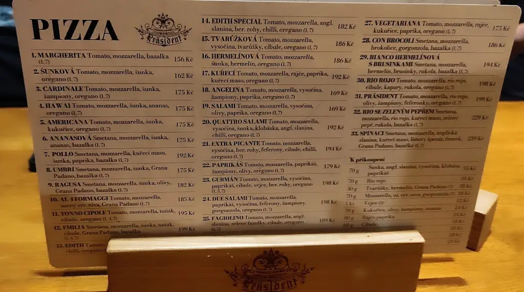 Menu_Präsident_Kopřivnice_image_2