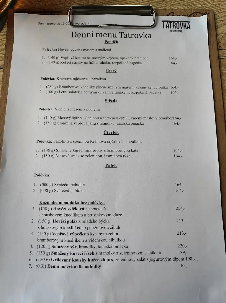 Menu_Restaurace Tatrovka_Kopřivnice_image_3