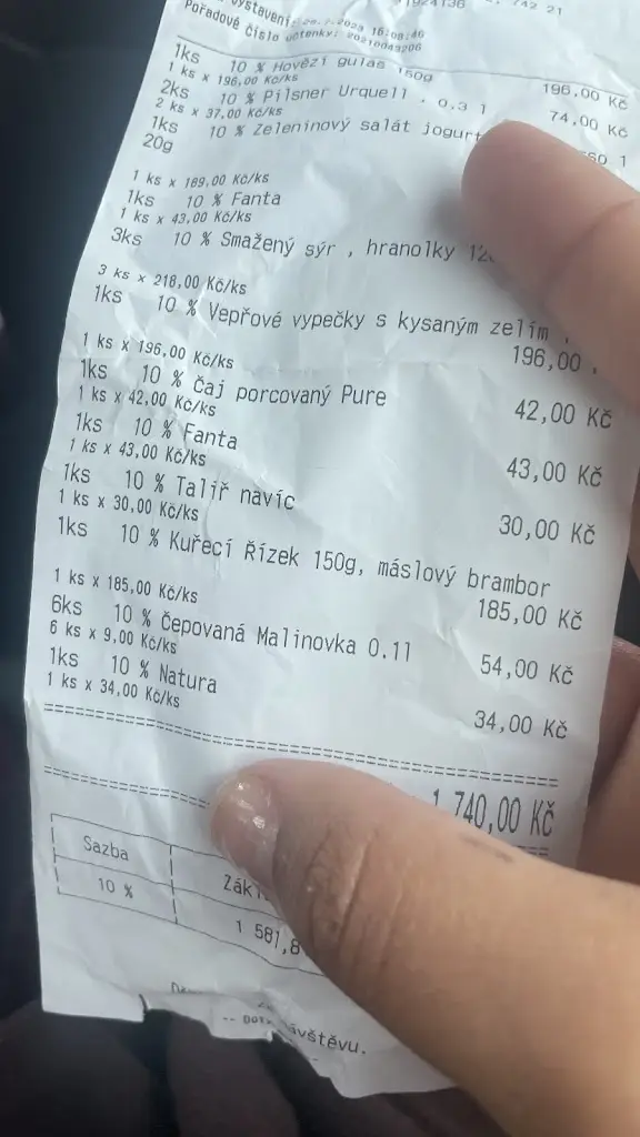 Rayse Prakova Monteiro_Restaurace Tatrovka_Kopřivnice_review