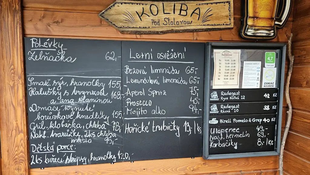 Menu_Koliba Pod Stolovou_Kunčice pod Ondřejníkem_image_1