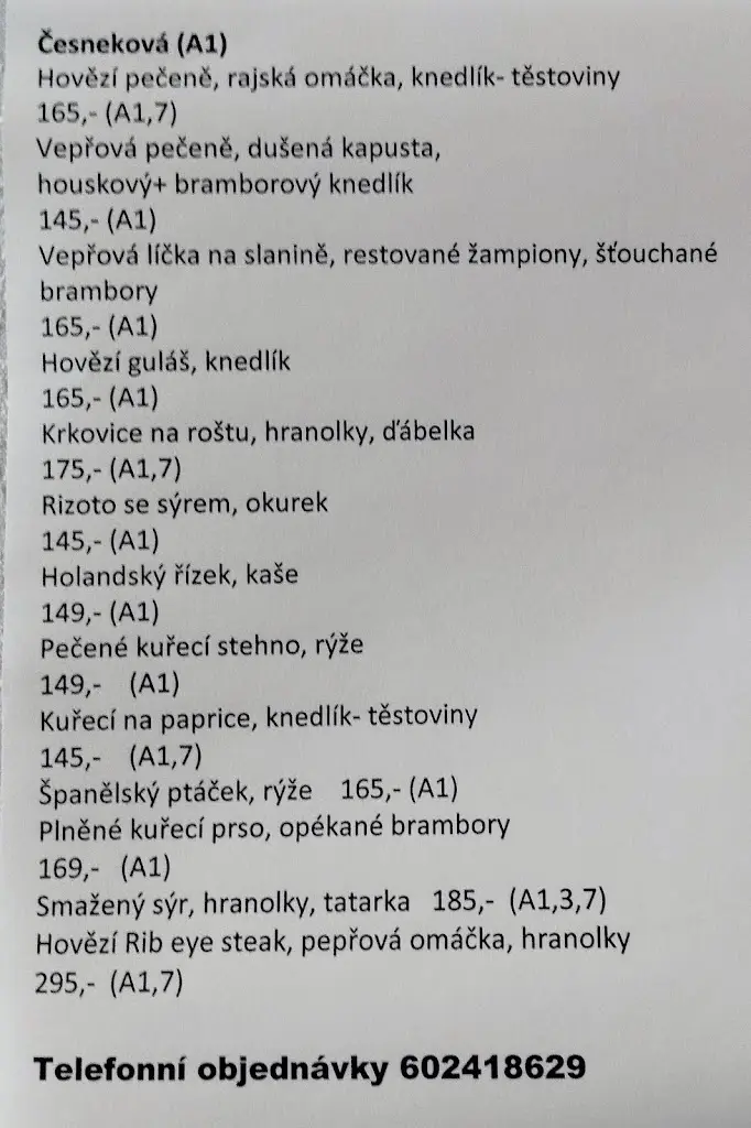 Menu_Restaurace Obecní dům_Ludgeřovice_immagine_1