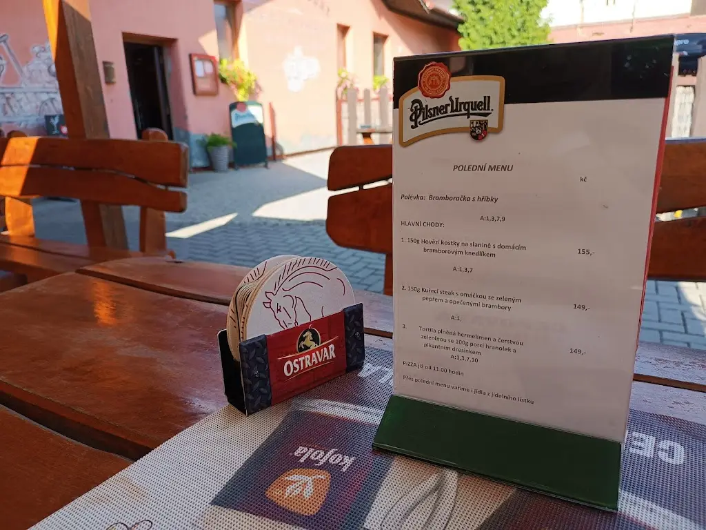 Menu_SELSKÝ DVŮR restaurant bowling_Ludgeřovice_immagine_2