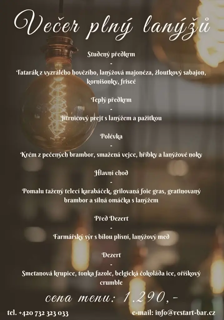 Menu_REST&RT - BAR Karviná_Karviná_image_1