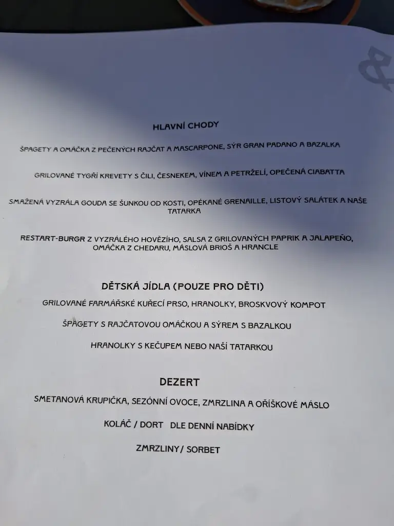 Menu_REST&RT - BAR Karviná_Karviná_image_3