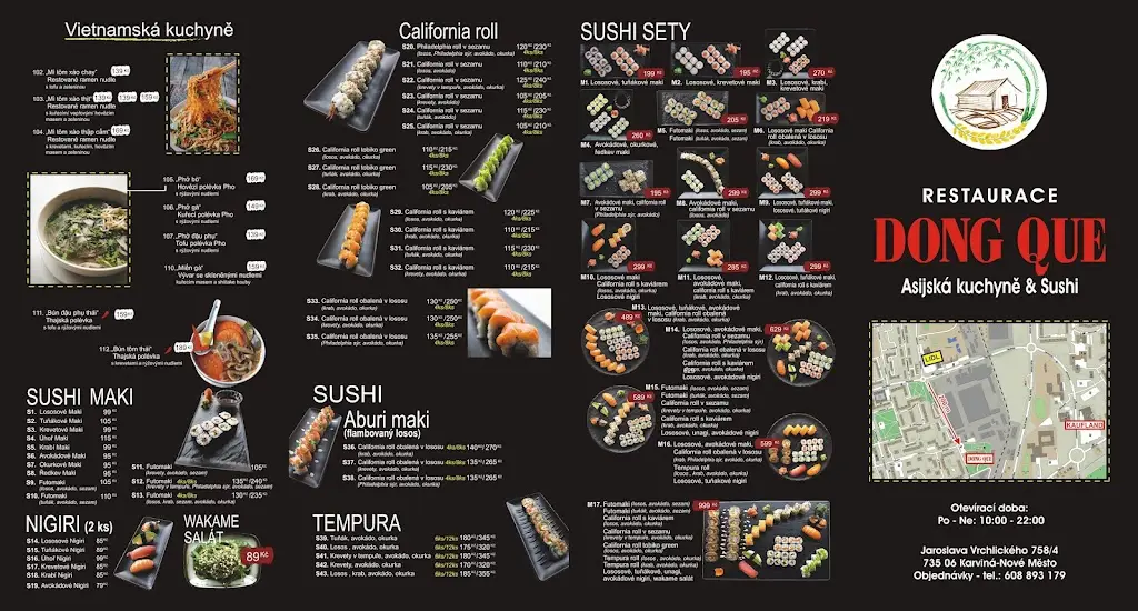 Menu_Restaurace Đồng Quê_Karviná_image_1