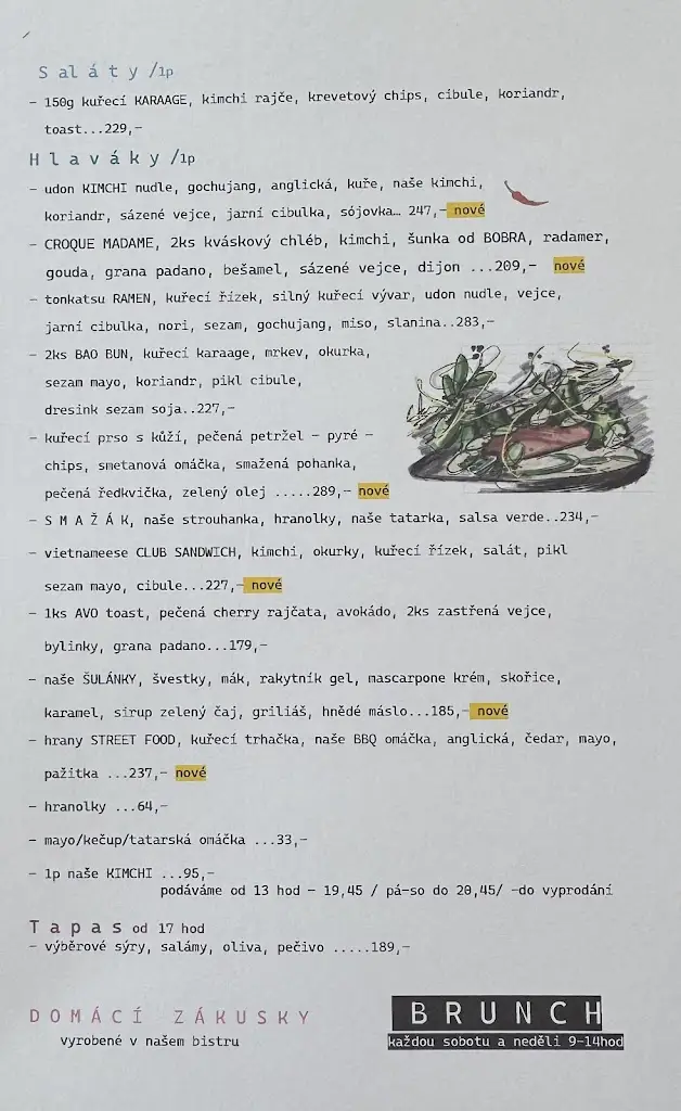 Menu_Bokofka Dinos Bistro & Café_Karviná_image_2