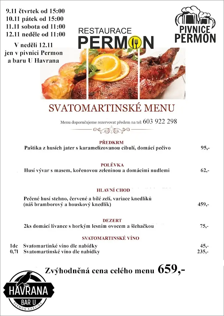 Menu_Restaurace Permon Karviná_Karviná_image_1