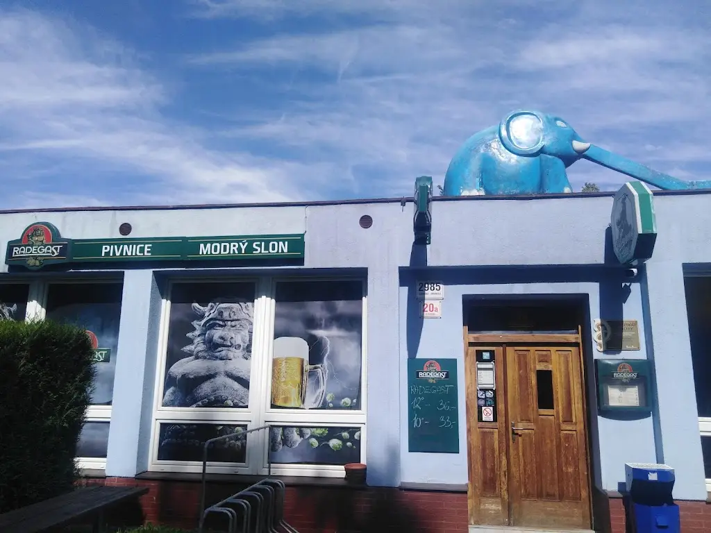 Restaurace Modrý slon restaurant in Karviná