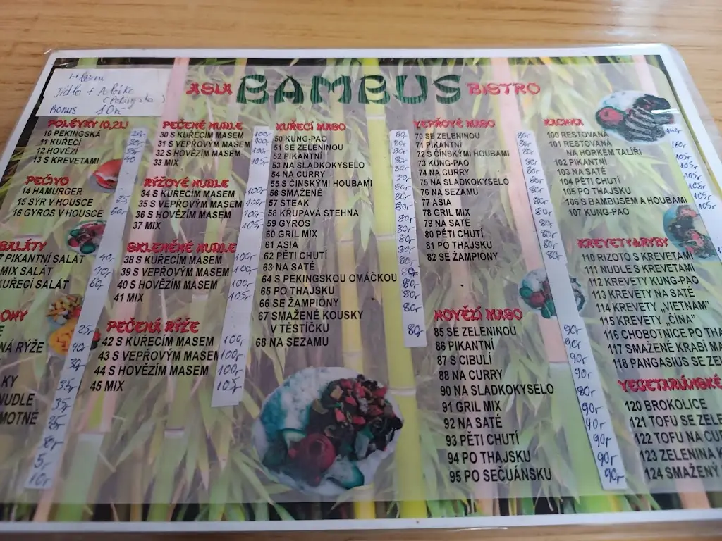 Menu_Asia Bistro Bambus_Karviná_image_2