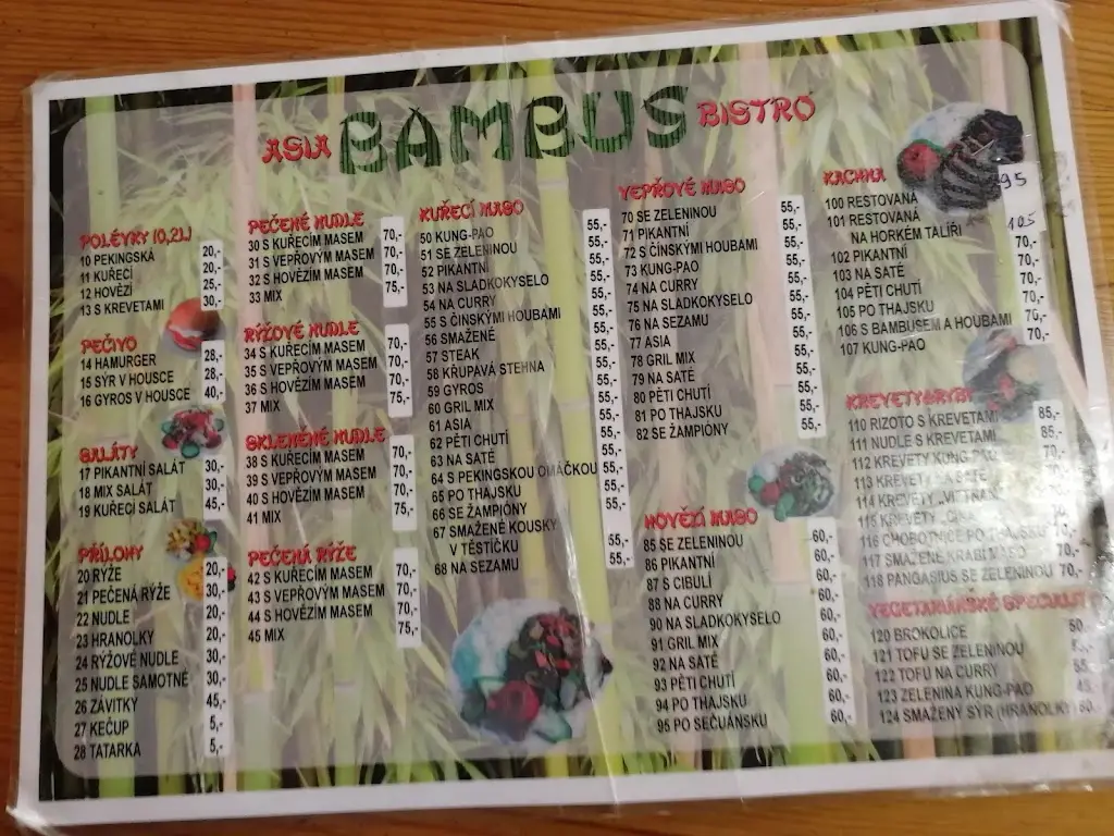 Menu_Asia Bistro Bambus_Karviná_image_3