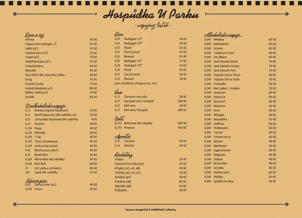 Menu_Hospůdka u parku_Karviná_image_1