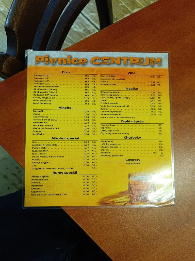 Menu_Pivnice Centrum_Karviná_image_2