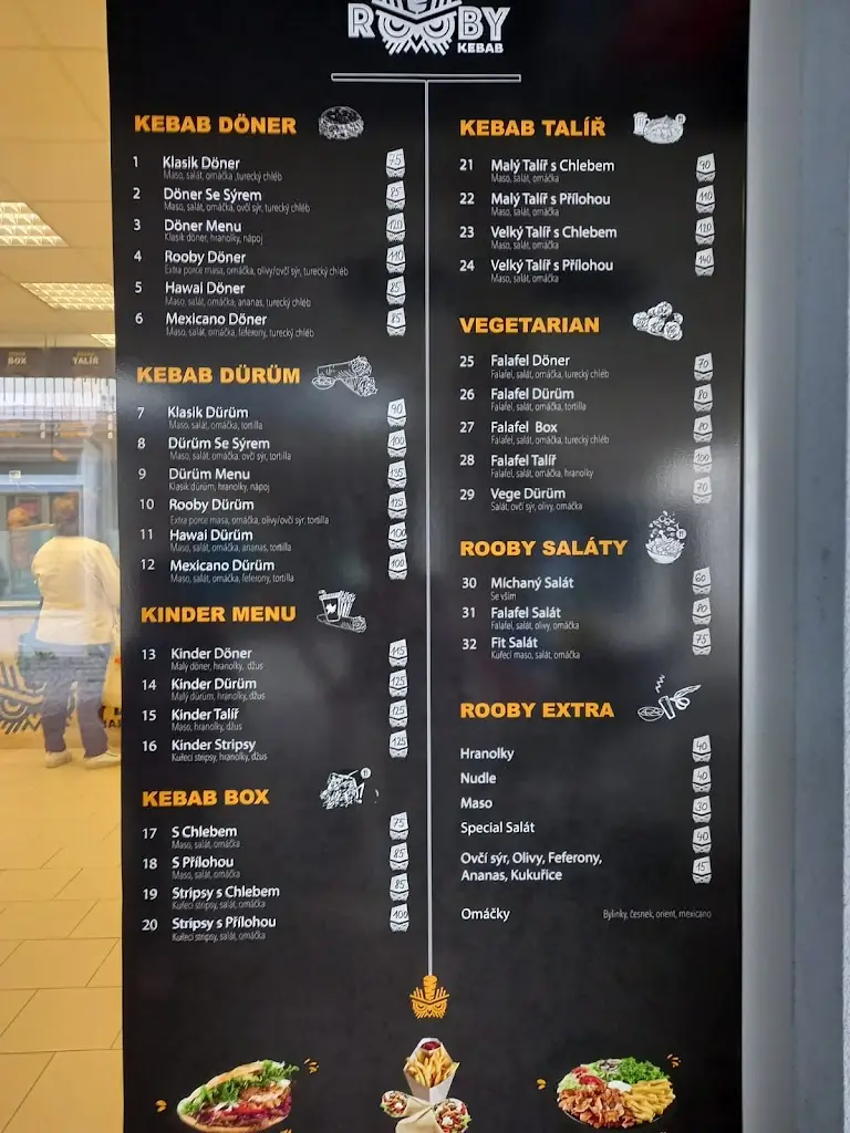 Menu_Rooby Kebab_Karviná_immagine_1