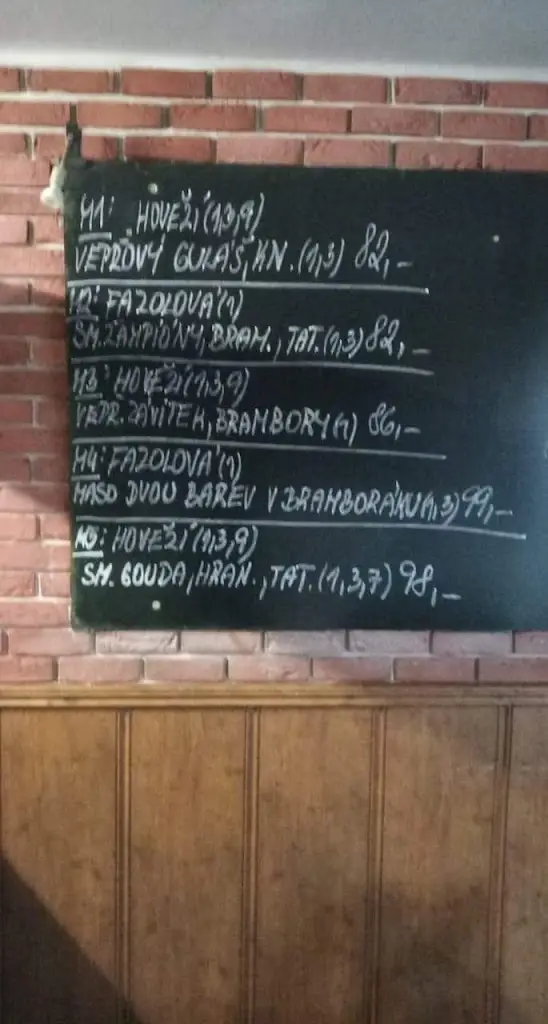 Menu_Hospůdka U Marty_Karviná_immagine_1
