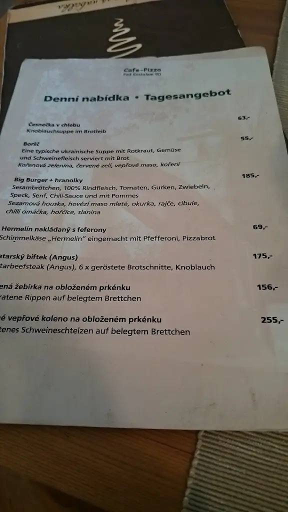 Menu_Cafe-Pizza Penzion_Kaplice_image_3