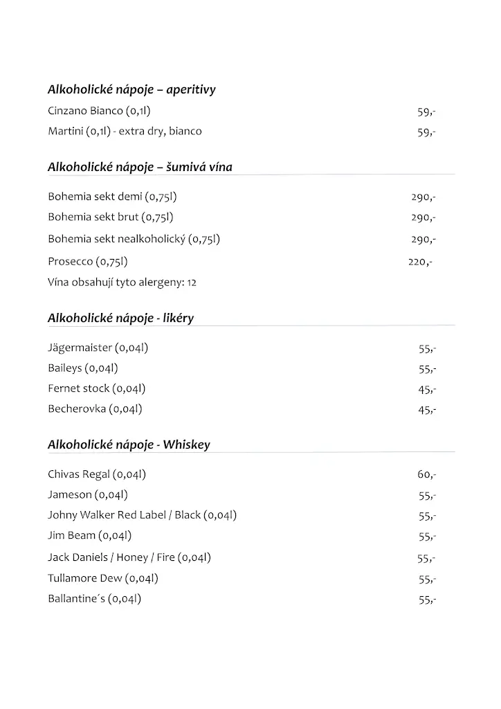 Menu_Villa Cafe - restaurace Krnov_Krnov_immagine_4