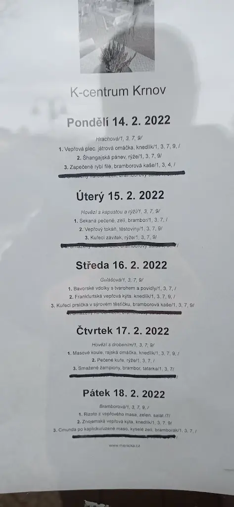 Menu_K Centrum_Krnov_image_1