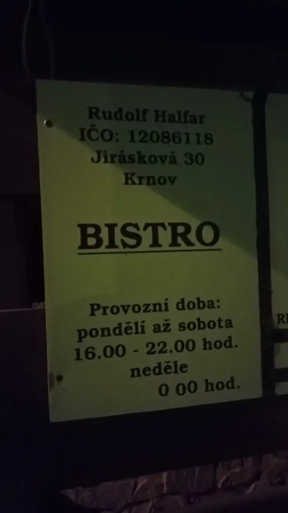 Bistro Halfar_Krnov_slider_image_1