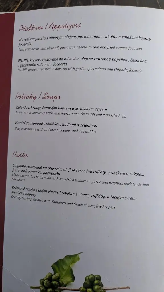 Menu_Graphic restaurant_Nový Jičín_image_1