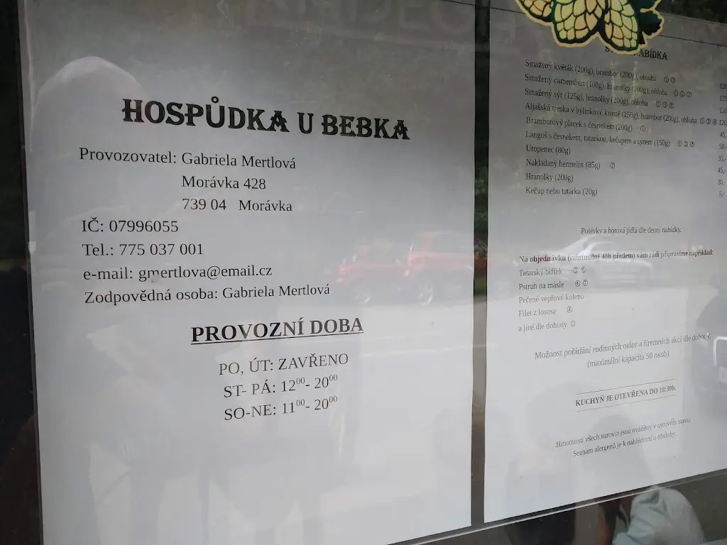 Menu_Hospůdka u Bebka_Morávka_image_4