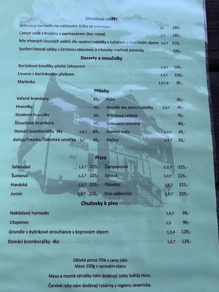 Menu_Na Rychtě_Morávka_immagine_3