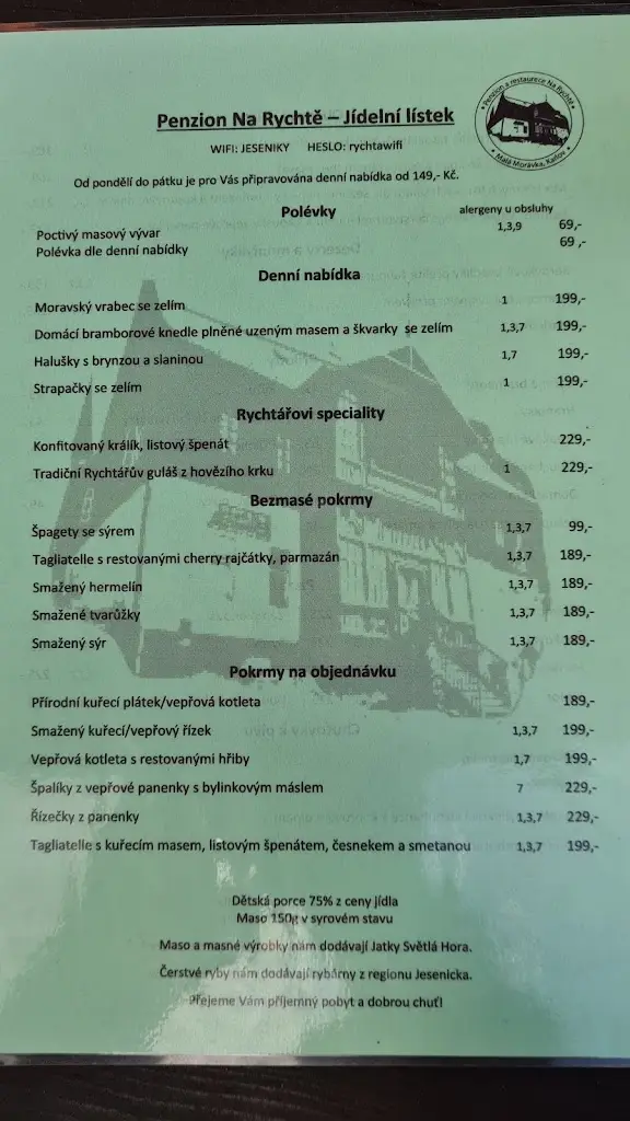 Menu_Na Rychtě_Morávka_immagine_4
