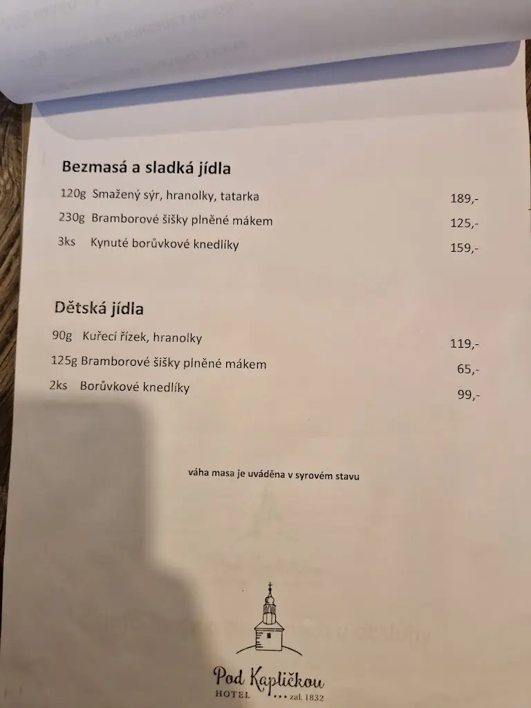Menu_Restaurace Penzionu Pod kapličkou_Morávka_image_3