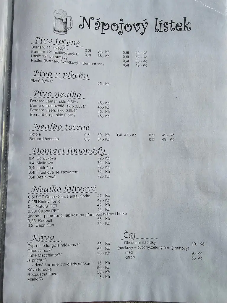 Menu_Restaurace Pizzerie Praděd_Morávka_image_1