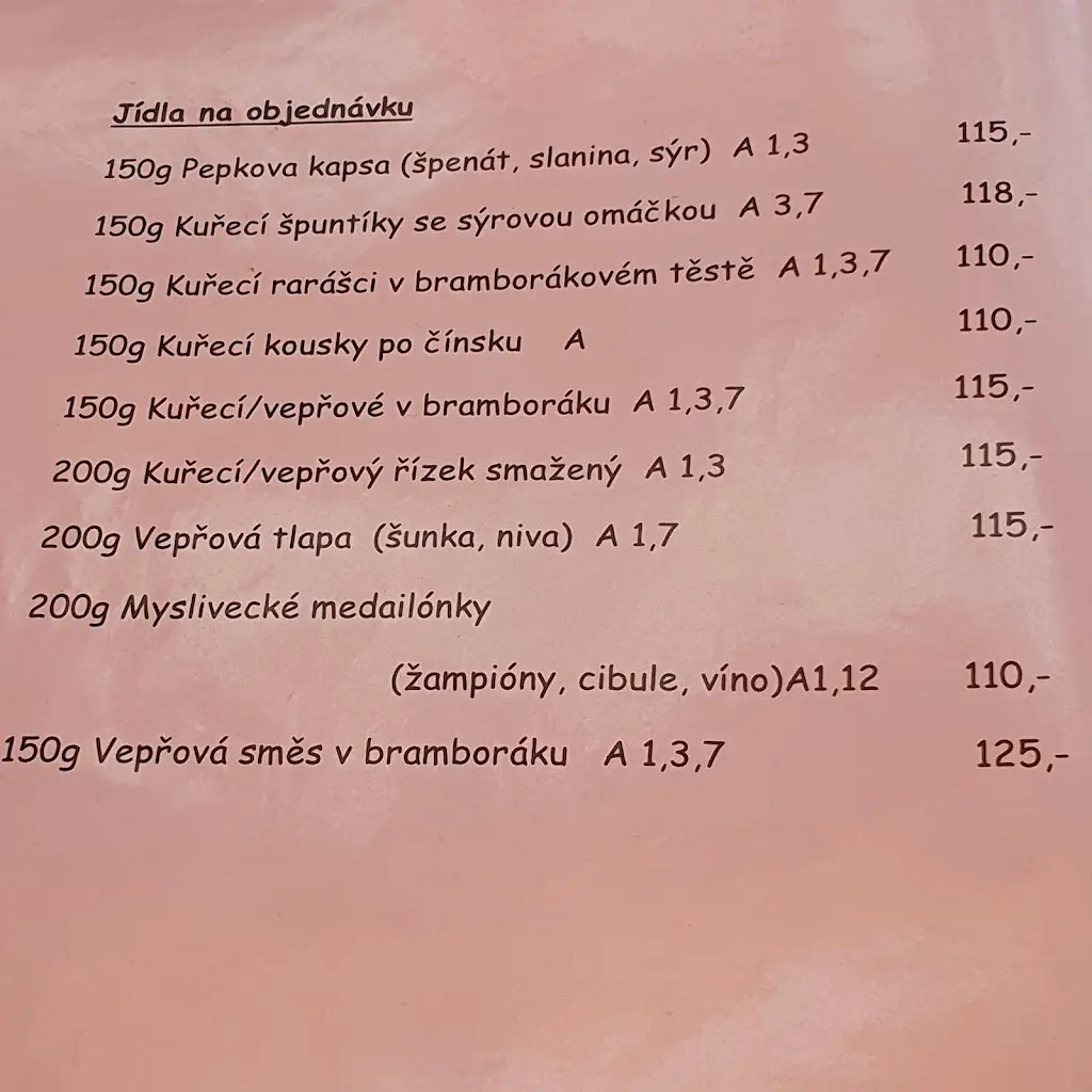Menu_restaurant Nostalgia_Osoblaha_image_2
