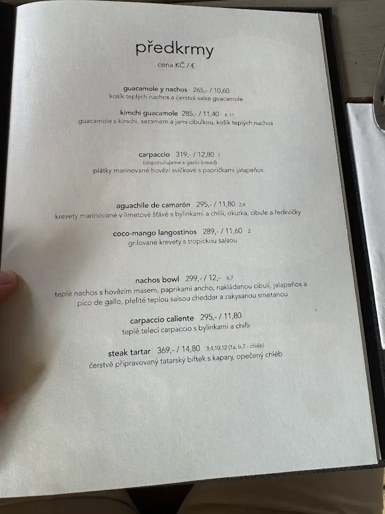 Menu_Comedor Mexicano_Ostrava_image_2