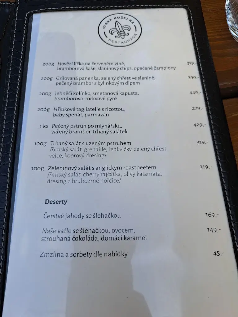 Menu_Restaurace Stará kuželna_Ostrava_image_4