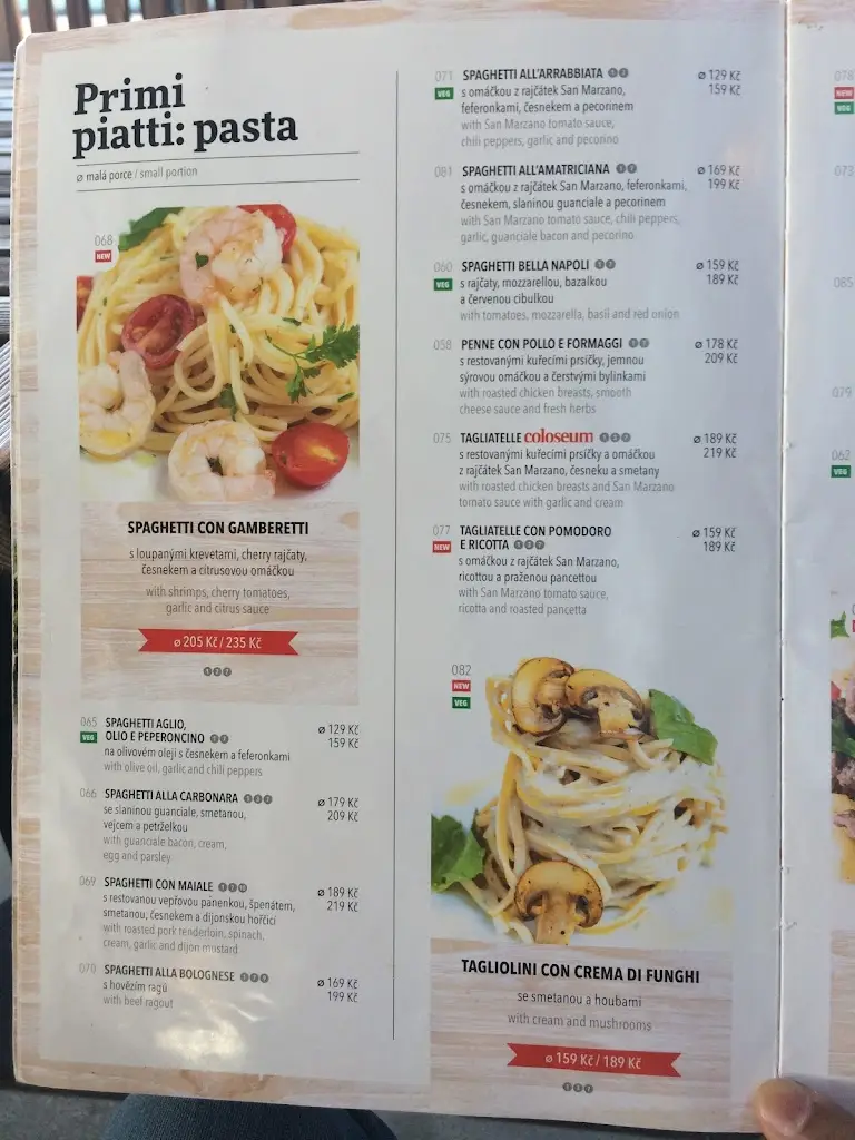 Menu_Pizza Coloseum_Ostrava_image_3