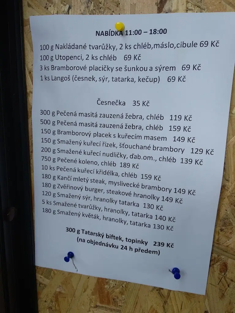 Menu_Restaurace Pod Parohama_Okres Ostrava-město_immagine_4