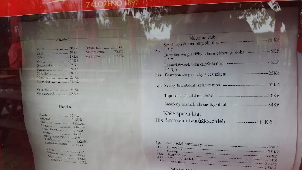 Menu_Hospůdka U Pepy_Okres Ostrava-město_immagine_4